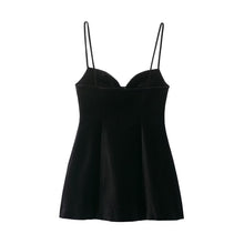 Load image into Gallery viewer, Women Clothing Summer Fluffy Hem Camisole Short Dress