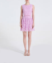 Load image into Gallery viewer, Women Lace Fitted Short Elegant Short Dress