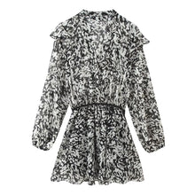Load image into Gallery viewer, Women Clothing Western with Belt Printed Mini Dress