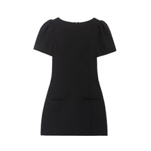 Load image into Gallery viewer, Homemade Women Clothing Short Pleated Pocket Dress