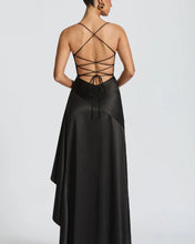 Load image into Gallery viewer, Women Clothing Fashionable Western Irregular Asymmetric Sexy Split Dress