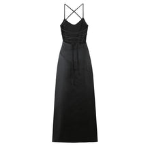 Load image into Gallery viewer, Women Clothing Fashionable Western Irregular Asymmetric Sexy Split Dress