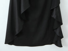 Load image into Gallery viewer, Women Clothing Fashionable Western Irregular Asymmetric Sexy Split Dress