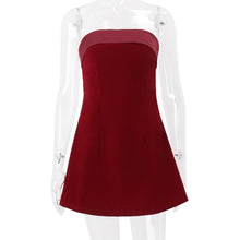 Load image into Gallery viewer, Winter Women Clothing Sexy Sexy Backless off-Neck Tube Top Dress for Women