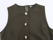 Load image into Gallery viewer, Women Clothing with Belt Stitching Midi Dress