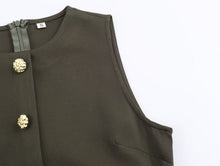 Load image into Gallery viewer, Women Clothing with Belt Stitching Midi Dress