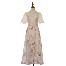 Load image into Gallery viewer, Women Short Sleeved Loose Fitting Dress Set