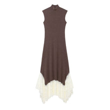 Load image into Gallery viewer, Women Clothing Lace Stitching Maxi Dress