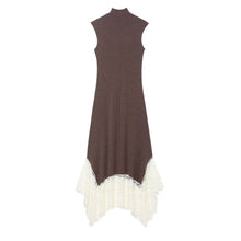 Load image into Gallery viewer, Women Clothing Lace Stitching Maxi Dress
