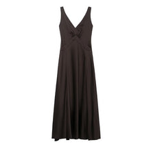 Load image into Gallery viewer, Women Clothing Slim Silk Satin Texture Maxi Dress