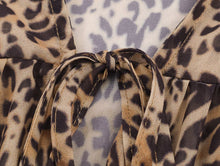 Load image into Gallery viewer, Women Clothing Animal Print Laminated Decoration Dress