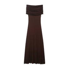 Load image into Gallery viewer, Summer Sense Cold Shoulder Knitted Dress