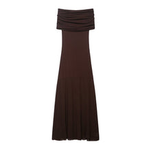 Load image into Gallery viewer, Summer Sense Cold Shoulder Knitted Dress