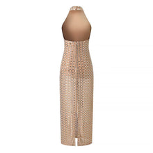 Load image into Gallery viewer, Women Clothing Winter Mesh Halter Dress