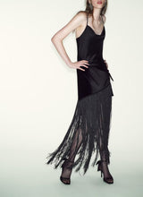 Load image into Gallery viewer, Winter Women Sexy Tassel Stitching Dress
