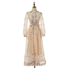 Load image into Gallery viewer, Women Printed Diamond Long Dress Two Piece Sets