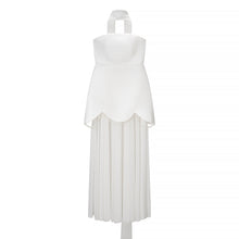 Load image into Gallery viewer, Women Clothing Winter Sexy Backless Sleeveless Solid Color Tube Top Mesh Stitching Dress