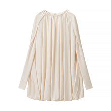 Load image into Gallery viewer, Women Clothing Winter Stylish Graceful Simple Cape Pleated Loose Dress