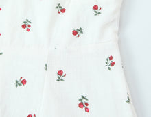 Load image into Gallery viewer, Autumn Women Clothing Waist Controlled Fashionable Sweet Puff Sleeve Dress Women