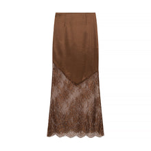 Load image into Gallery viewer, Women Clothing Top Product Sexy Lace Stitching Midi Dress