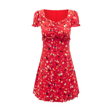 Load image into Gallery viewer, Winter Sexy Holiday Casual V neck off Shoulder Lace up Waist Controlled Dress