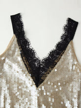 Load image into Gallery viewer, Women Clothing Top Beads Decoration Lace Dress