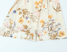 Load image into Gallery viewer, Autumn Winter Women Clothing Printed Lace up Ruffled Dress for Women