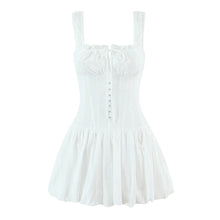 Load image into Gallery viewer, Lace Sling Women Waist Tight Design Slimming Pure Sexy Bud Short Dress