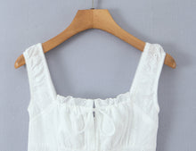 Load image into Gallery viewer, Lace Sling Women Waist Tight Design Slimming Pure Sexy Bud Short Dress