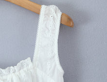 Load image into Gallery viewer, Lace Sling Women Waist Tight Design Slimming Pure Sexy Bud Short Dress