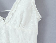 Load image into Gallery viewer, Women Clothing Mesh Embroidered Vest Dress