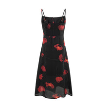 Load image into Gallery viewer, Summer Sweet Seaside Vacation Waist Slimming Printing Slip Dress