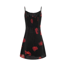 Load image into Gallery viewer, Summer Romantic Atmosphere Vacation Short Printed Waist Controlled Slimming Cami Dress
