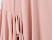 Load image into Gallery viewer, Women Summer Hem Irregular Asymmetric Backless Hanging Collar Dress