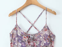 Load image into Gallery viewer, Women Summer All Match Casual Slim Fitting Patchwork Strap Dress