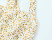 Load image into Gallery viewer, French Vintage Small Floral Printed Sexy Halter Dress Summer Waist Controlled Slim Fit Slimming Holiday Short Dress