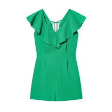Load image into Gallery viewer, Spring Fashionable Simple Ruffled Romper