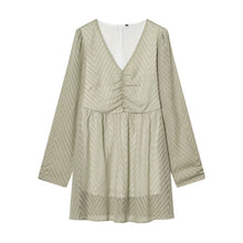 Load image into Gallery viewer, Women Clothing Gentle Wild Loose Casual Long Sleeves Dress
