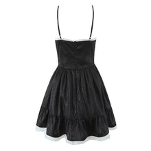 Load image into Gallery viewer, Black Sleeveless Dress Women Summer Design Waist Slimming Cocktail Dress