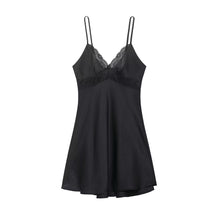 Load image into Gallery viewer, Spring Women Clothing Trend Short Lace Strap Dress