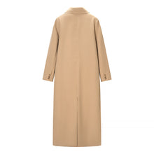 Load image into Gallery viewer, Women Clothing Spring Office Collared Slim Fit Long Cut Coat