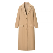 Load image into Gallery viewer, Women Clothing Spring Office Collared Slim Fit Long Cut Coat