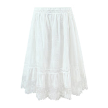 Load image into Gallery viewer, Women Holiday French Lace Overall Skirt Set