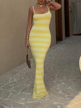 Load image into Gallery viewer, Sexy Holiday Woolen Sheath Maxi Dress Spring