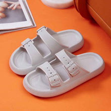 Load image into Gallery viewer, Women's Platform Buckle Sandals - Soft EVA Sole Summer Slippers