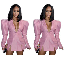Load image into Gallery viewer, Women Clothing New Spring Fashion V-neck Niche Blazer for Women