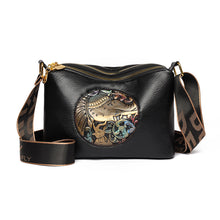 Load image into Gallery viewer, Women's Retro Chinese-Style Shoulder Bag - Multi-Compartment High-Capacity Crossbody Bag