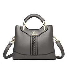 Load image into Gallery viewer, Women's Large Capacity Crossbody Shoulder Tote Bag – PU Leather Woven Texture Everyday Handbag | Sarah Express