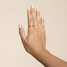 Load image into Gallery viewer, Tessa Topaz Crystal Eternity Band