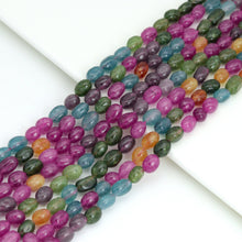 Load image into Gallery viewer, 6x9mm Jade Smooth Oval Beads, Sku#U2149